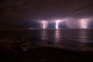 false bay thunderstorm