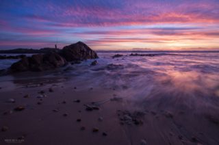 Fisherman at Sunset